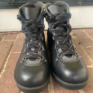 Clarks Black lace up boots